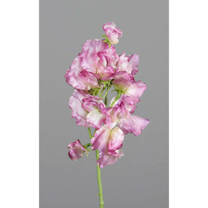 Fleur artificielle Pois de senteur - composition florale - H.46cm lilas - P3