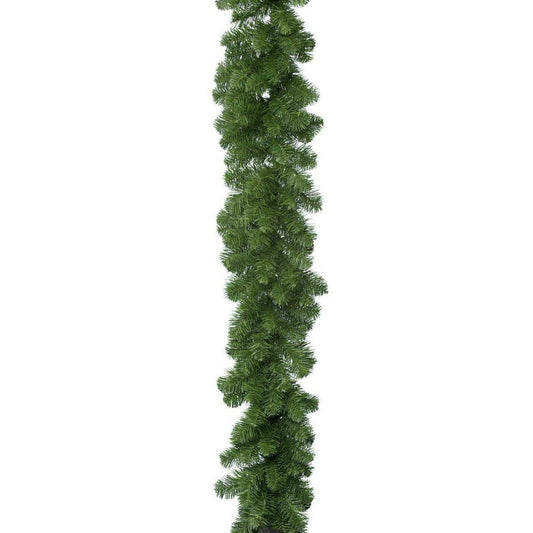 Guirlande artificielle de noël Sapin Canadien - intérieur extérieur - H.270cm vert chariot noel