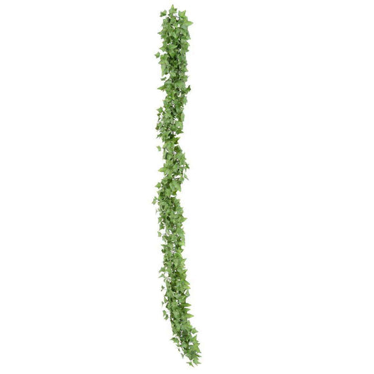 Guirlande artificielle Lierre résistant UV - plante pour extérieur - H.180cm vert - J4
