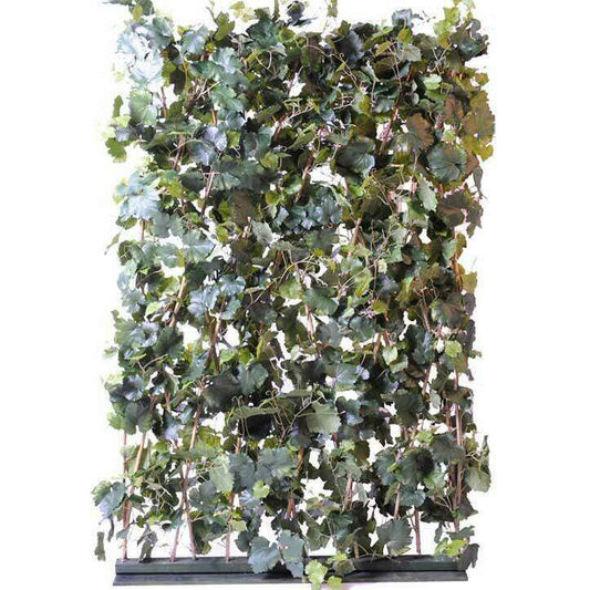 Haie artificielle Vigne - structure Cannes de Bambous - H.180cm