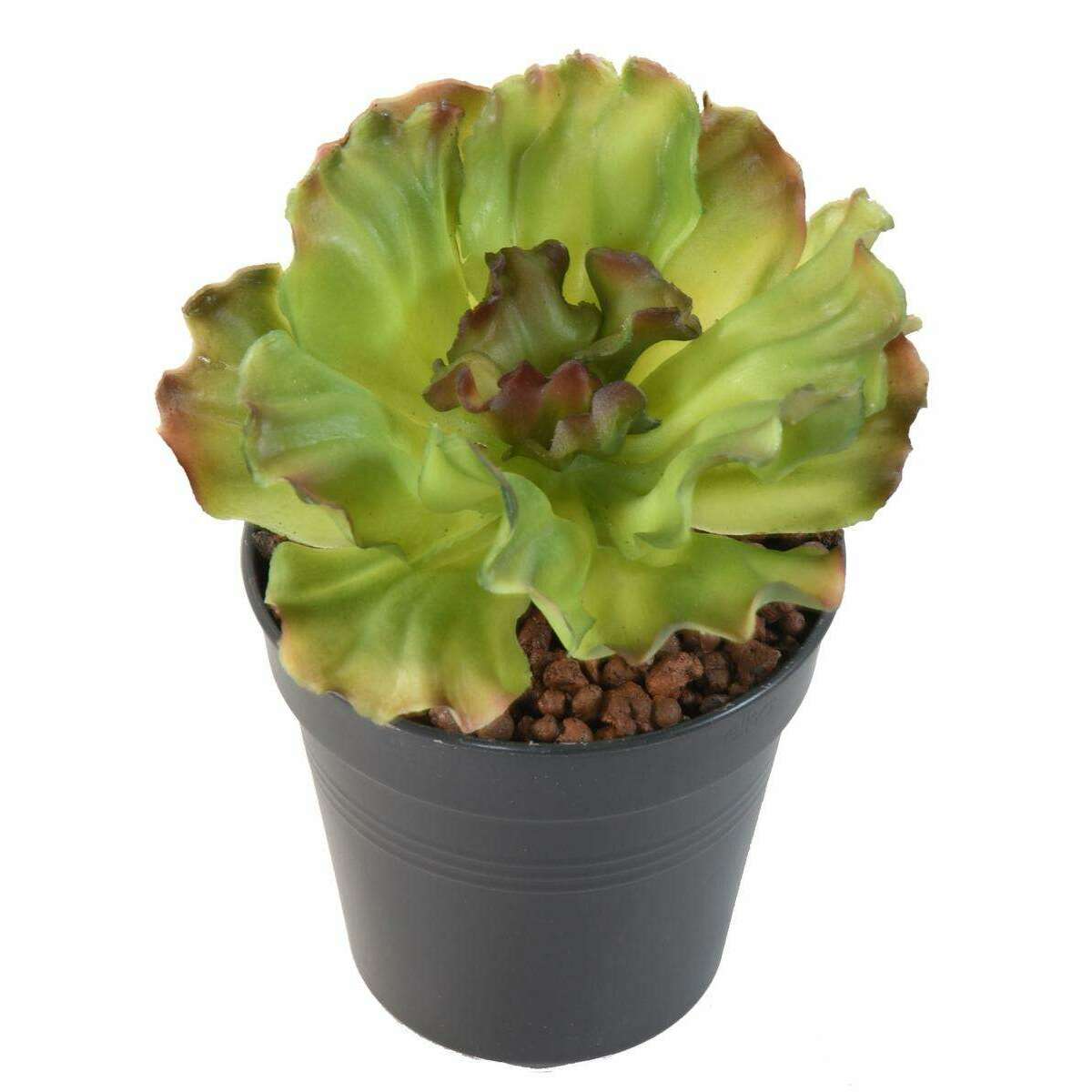 Plante artificielle Aloe Soft en piquet - cactus artificiel extérieur - H.16cm vert - A2