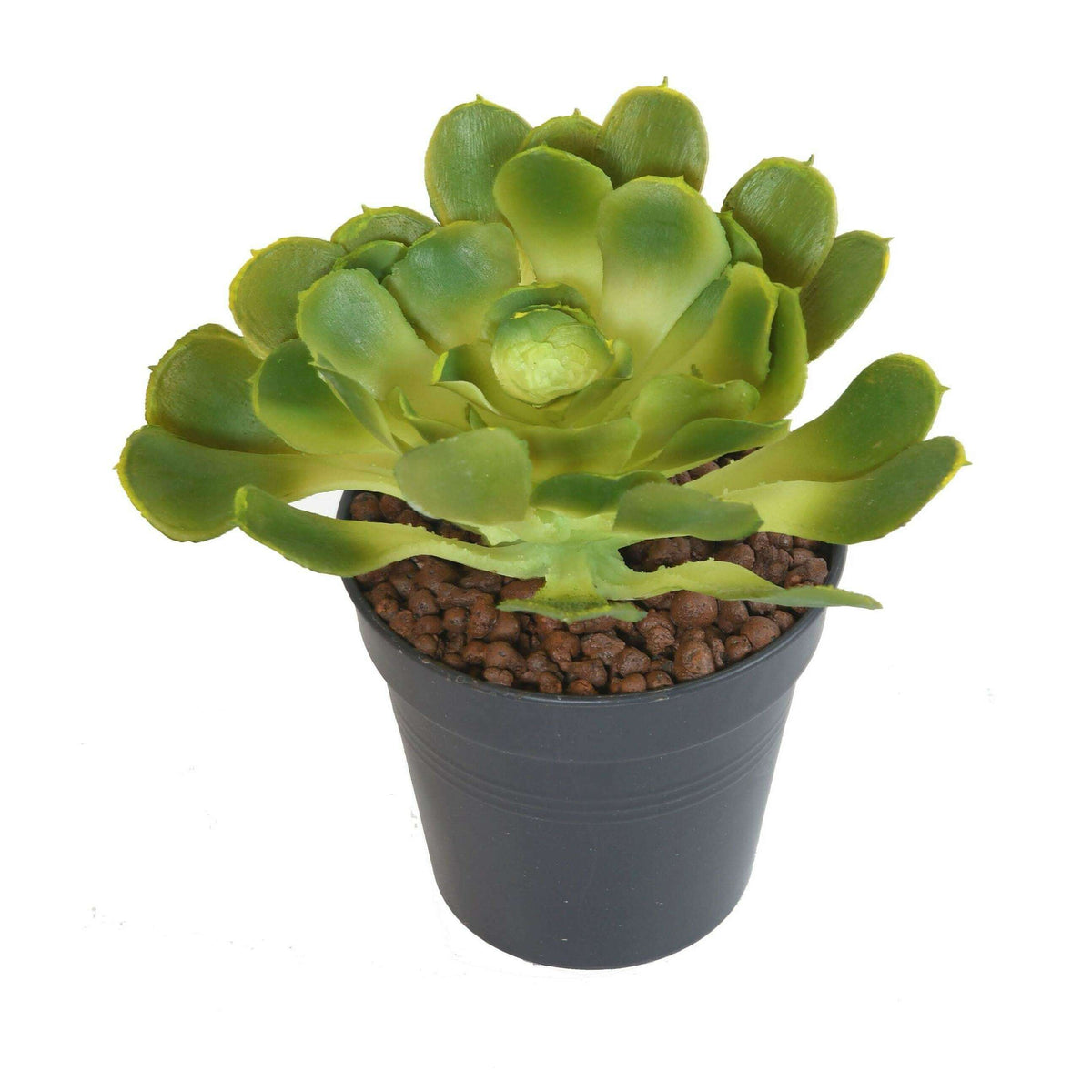 Plante artificielle Aloe Soft en piquet - cactus artificiel extérieur - H.18 cm vert A2