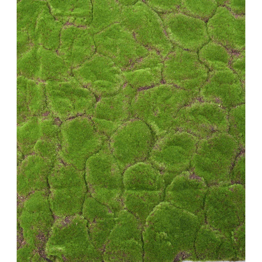 Plaque Mousse artificielle souple - décoration murale - 103x103cm vert