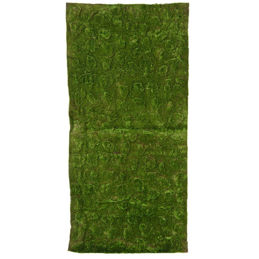 Plaque Mousse New artificielle - décoration murale - L.200x100cm vert ETG MEZZA