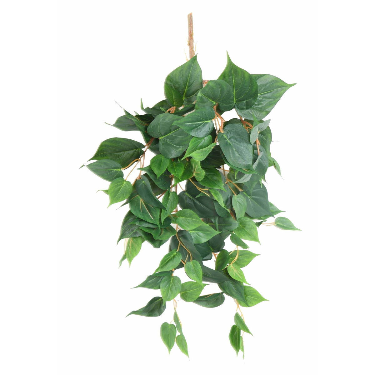 Feuillage artificiel chute de Pothos en piquet - décoration intérieur - H.65cm vert - K4
