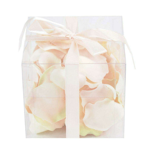 Rose artificielle boite de 100 pétales - décoration d'intérieur - Ø.4cm rose M2